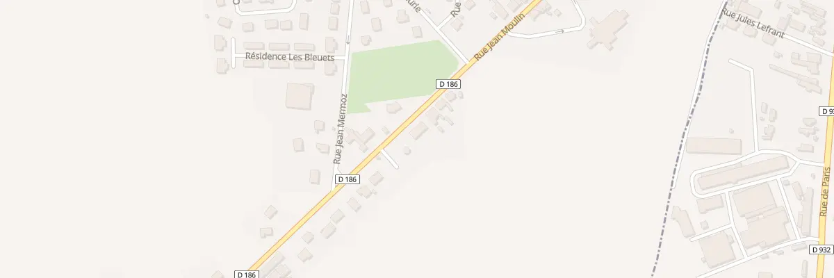 Plan du 51 Rue Jean Moulin à Eppeville