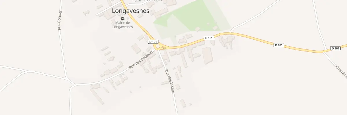 Plan du 4 Rue d’En Haut à Longavesnes