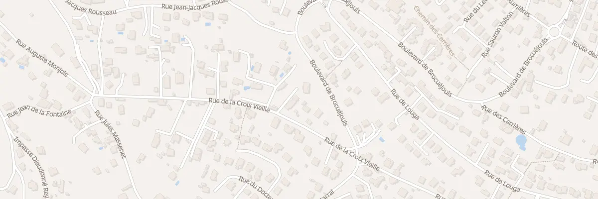 Plan du 82A Rue de la Croix Vieille à Millau