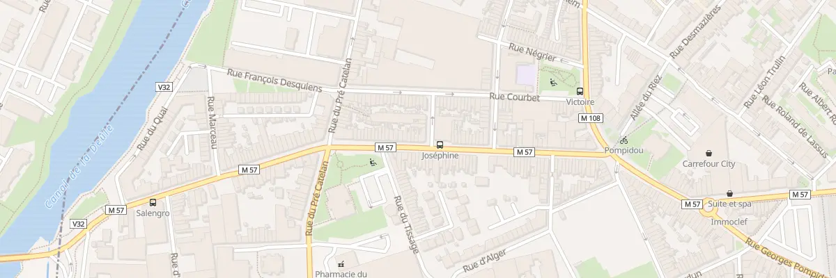Plan du 58 Rue Roger Salengro à La Madeleine