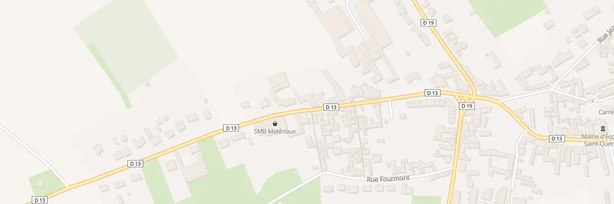 Plan du 21 Rue du Faubourg à Écourt-Saint-Quentin
