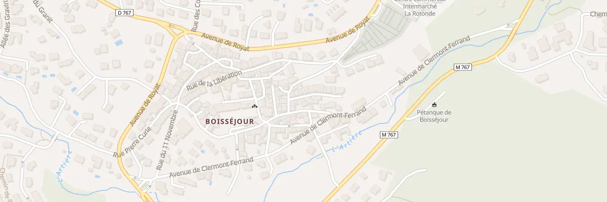Plan du 6 Imp des Chazeaux Boissejour à Ceyrat
