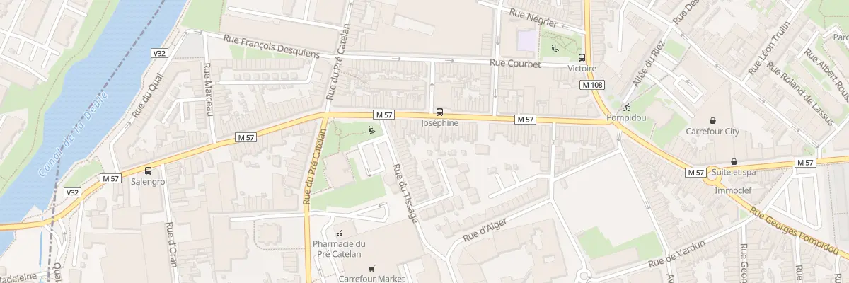 Plan du 85 Rue Roger Salengro à La Madeleine