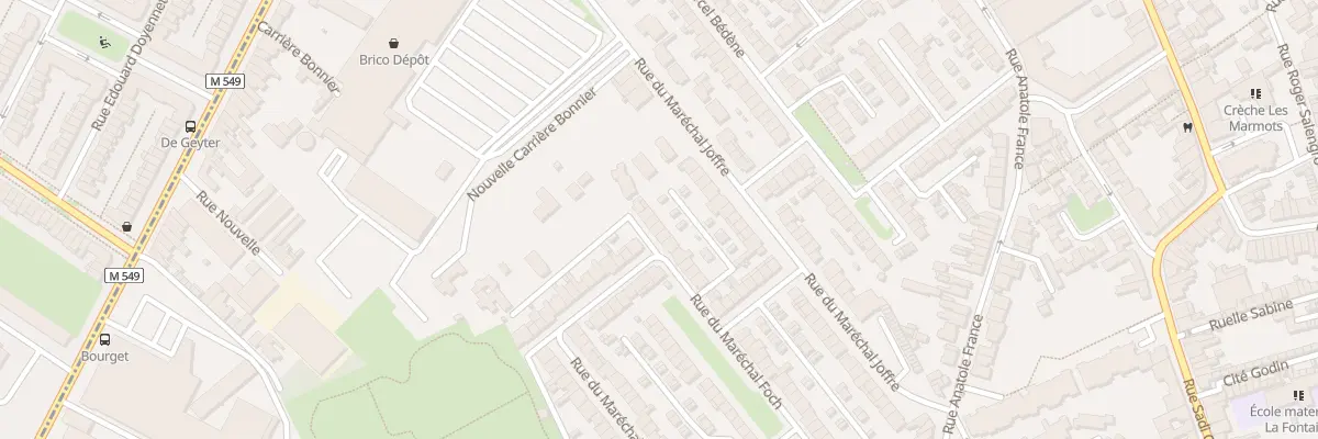 Plan du 48 Rue du Maréchal Foch à Faches-Thumesnil