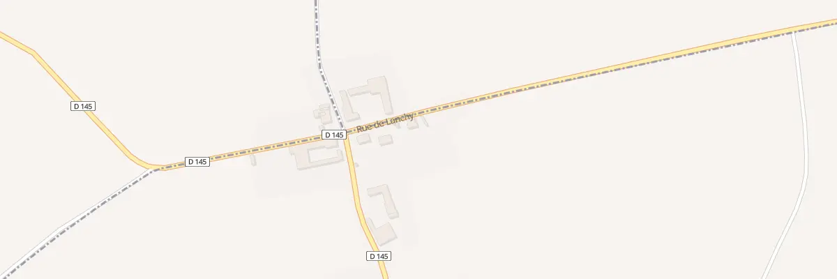 Plan du 6 Rue de Lanchy à Ugny-l’Équipée