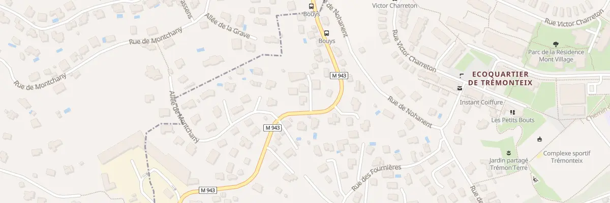 Plan du 135A Av du Limousin à Clermont-Ferrand