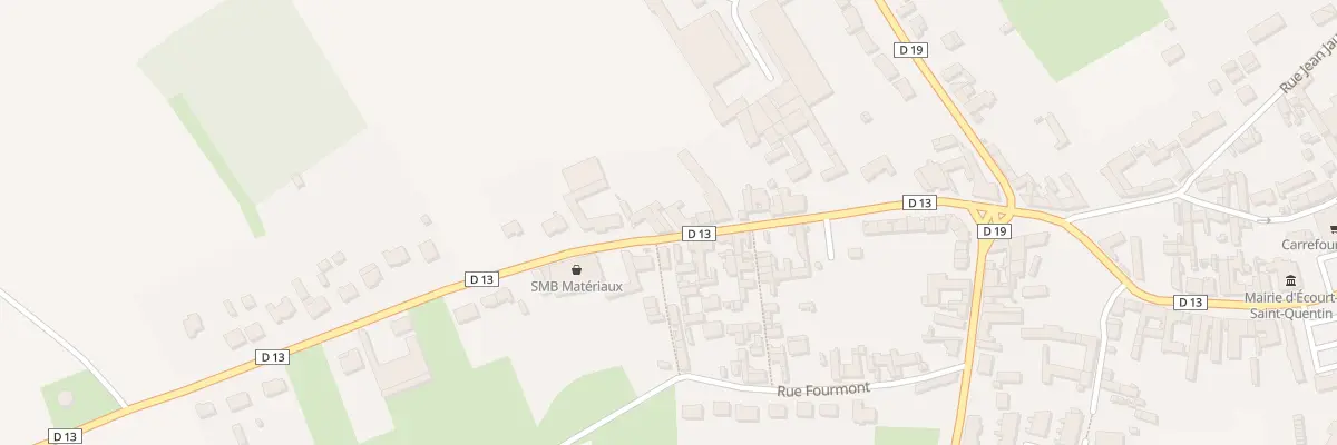 Plan du 19 Rue du Faubourg à Écourt-Saint-Quentin
