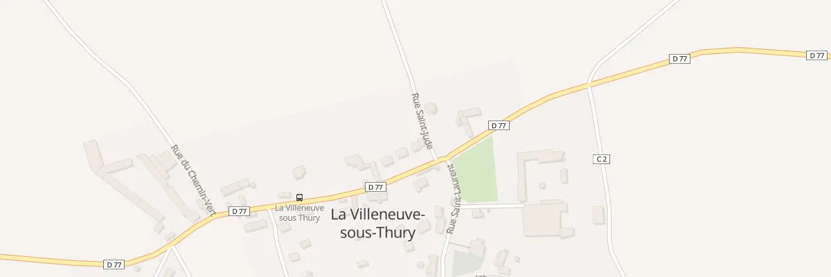 Plan du 12 Rue du Valois à La Villeneuve-sous-Thury