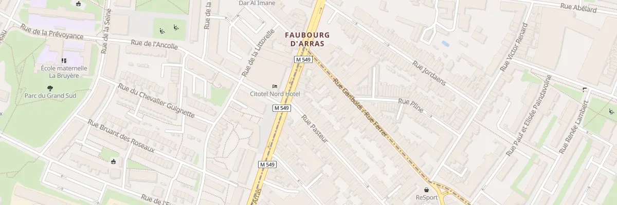 Plan du 122 Rue Pasteur à Faches-Thumesnil