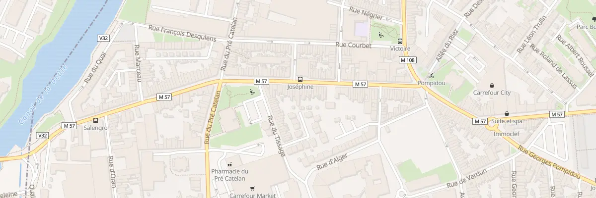 Plan du 77 Rue Roger Salengro à La Madeleine