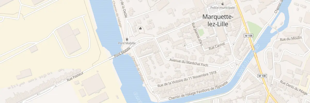 Plan du 27B Av du Maréchal Foch à Marquette-lez-Lille