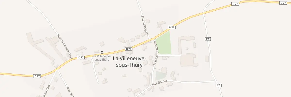 Plan du 21 Rue du Valois à La Villeneuve-sous-Thury