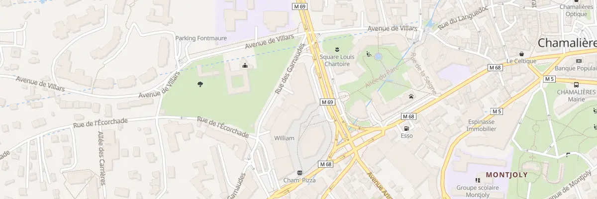 Plan du 41 Pl Charles de Gaulle à Chamalières