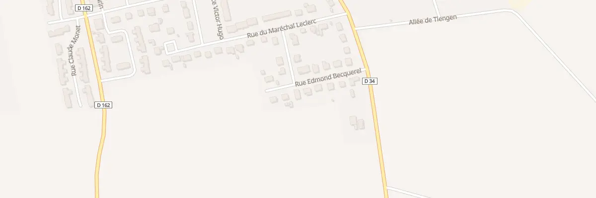 Plan du 11 Rue Edmond Becquerel à Courtenay