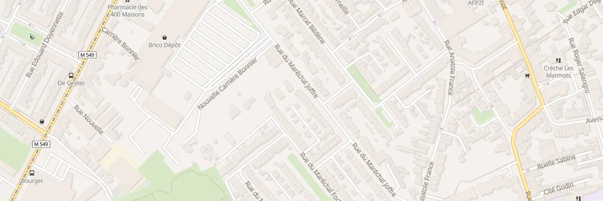Plan du 49 Rue du Maréchal Joffre à Faches-Thumesnil