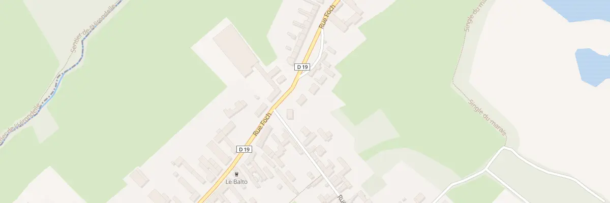 Plan du 385 Rue Foch à Rumaucourt