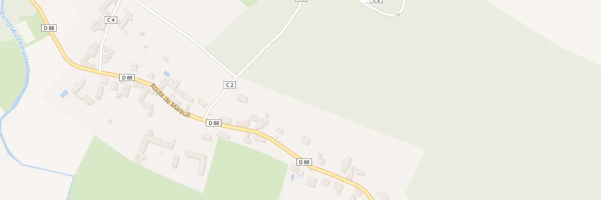 Plan du 21 Rte de Mareuil à Autheuil-en-Valois