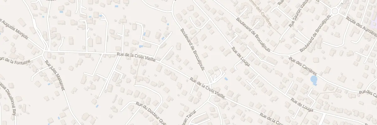 Plan du 78 Rue de la Croix Vieille à Millau
