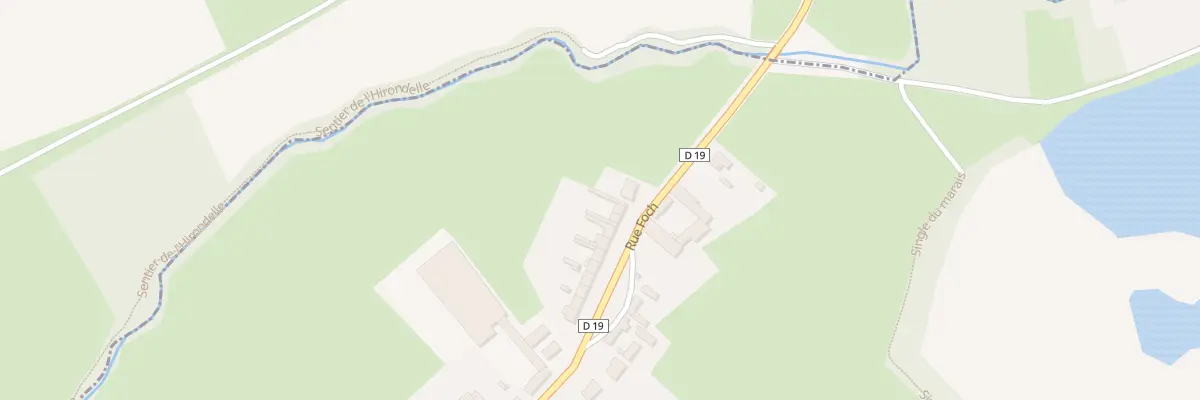 Plan du 394 Rue Foch Lotissement Hlm à Rumaucourt