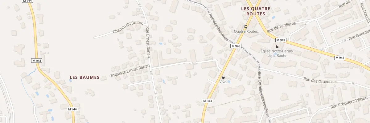 Plan du 123D Av Joseph Claussat à Chamalières
