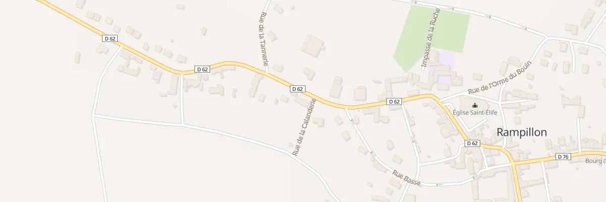 Plan du 9 Rue du Grand Maître à Rampillon