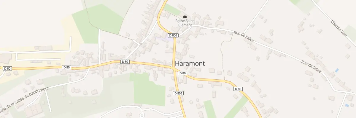 Plan du 9 Rte Sainte Anne à Haramont
