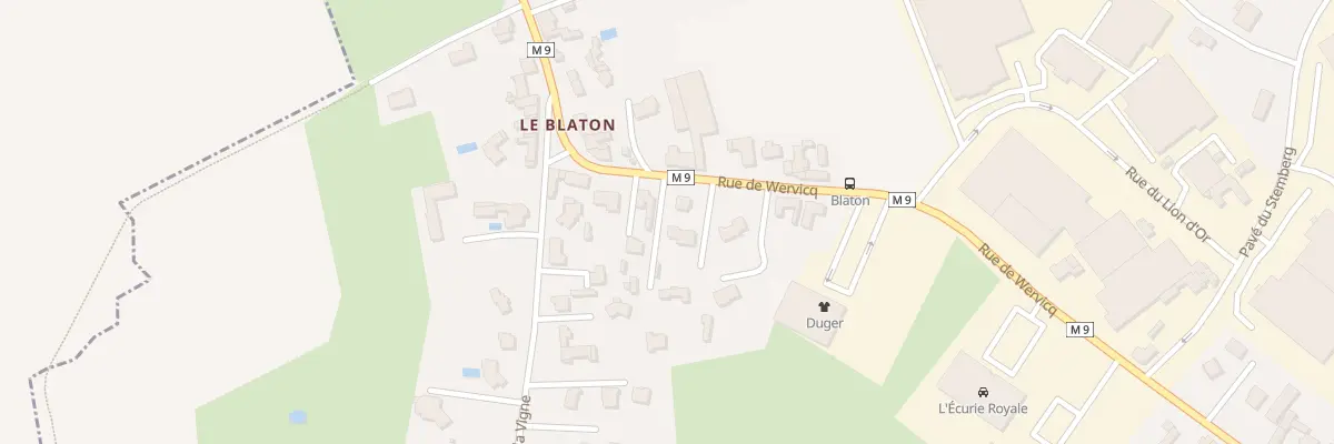 Plan du 161 Rue de Wervicq à Linselles