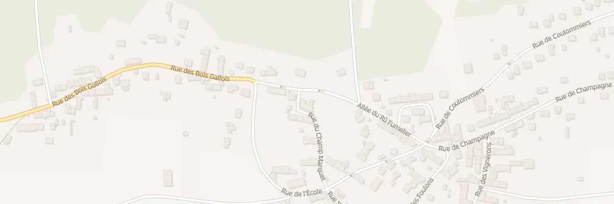 Plan du 128 Rue du Champ Marquet à Mouroux
