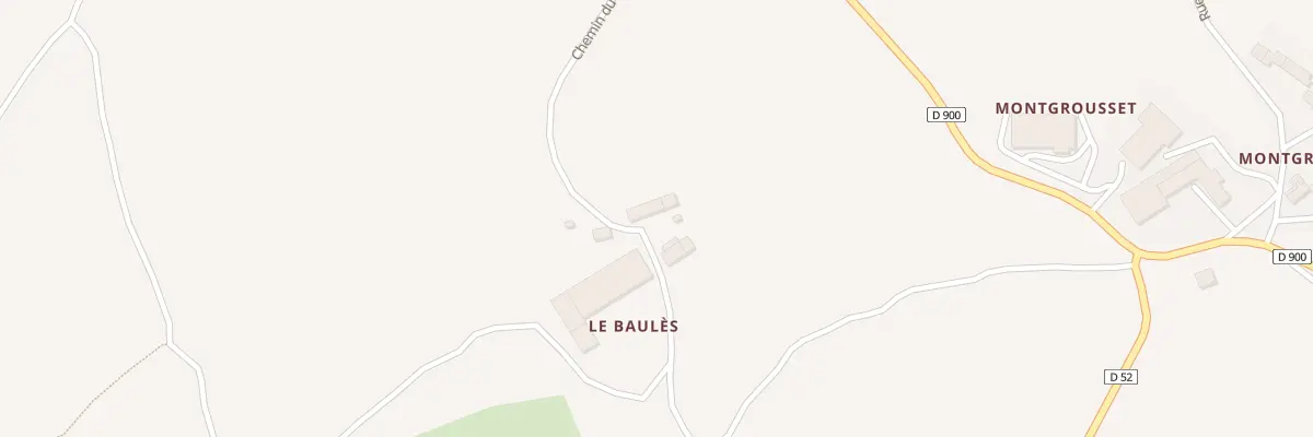 Plan du 5537 Le Beaules à Nasbinals