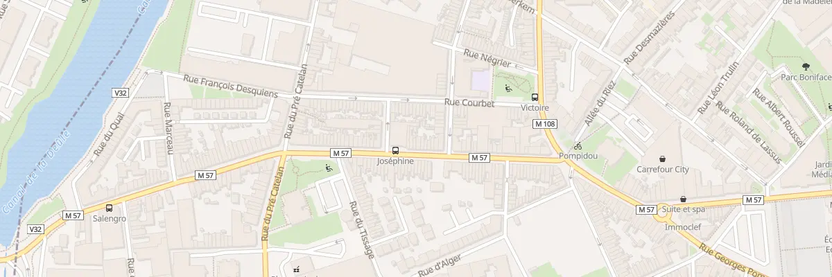 Plan du 44 Rue Roger Salengro à La Madeleine