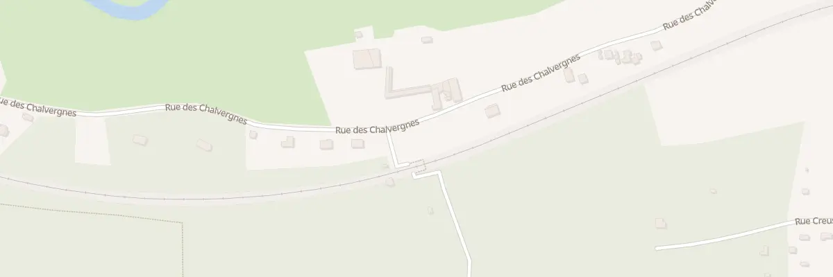 Plan du 818 Rue des Chalvergnes à Mouroux