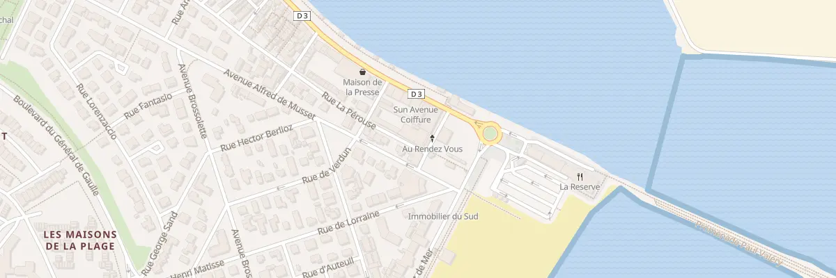 Plan du 16 Rue la Perouse à Port-la-Nouvelle