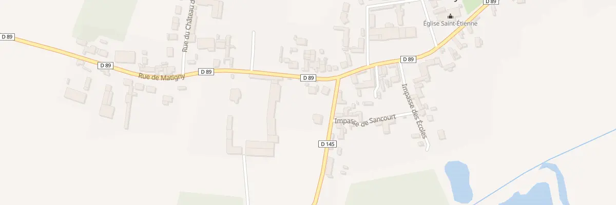 Plan du 3 Rue de Matigny à Douilly