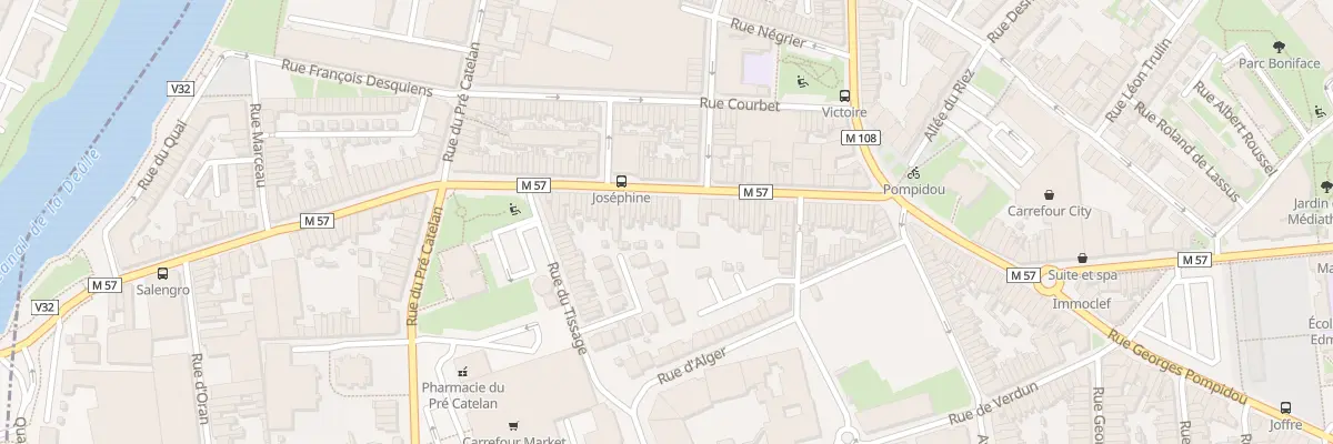 Plan du 59 Rue Roger Salengro à La Madeleine
