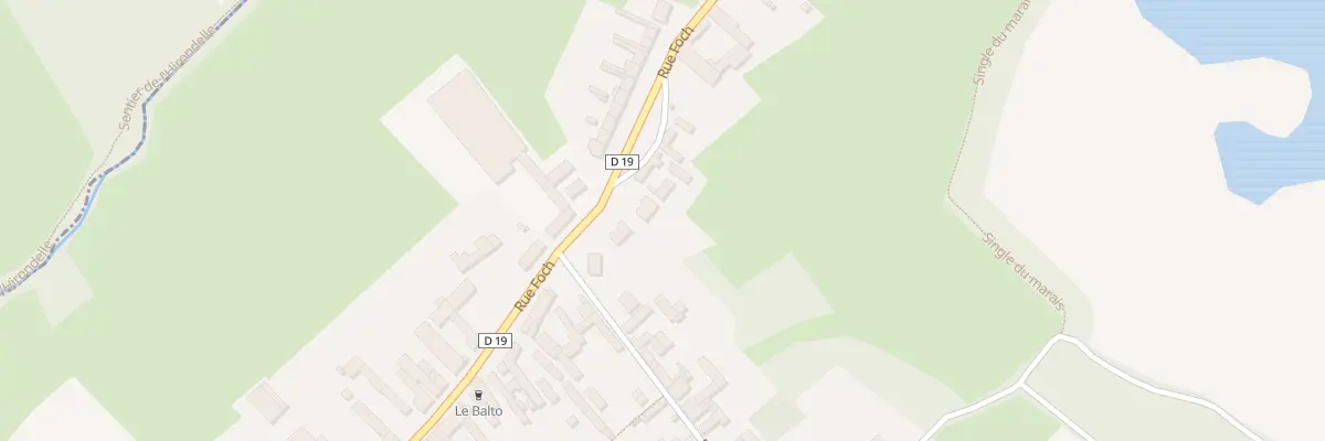 Plan du 425 Rue Foch à Rumaucourt