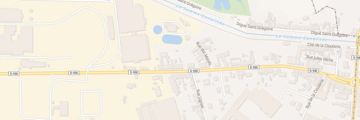 Plan du 64 Rue du Maréchal Leclerc à Eppeville