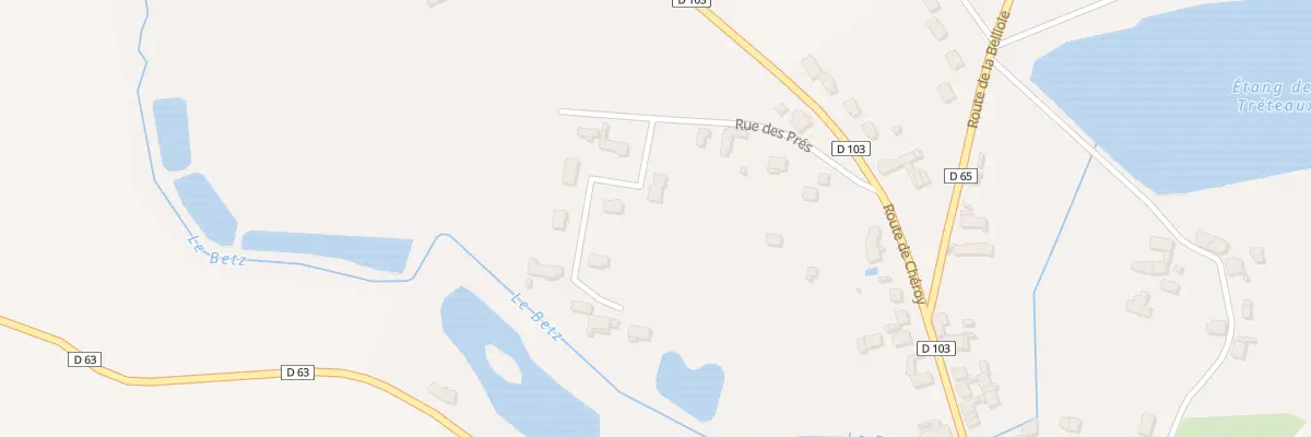 Plan du 7 Pont de Joliveau à Domats