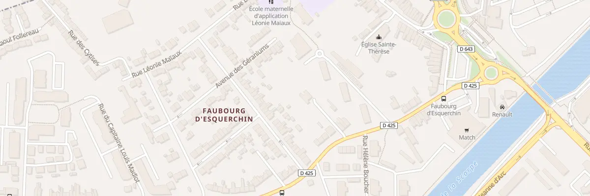Plan du 178 Rue Guynemer à Douai