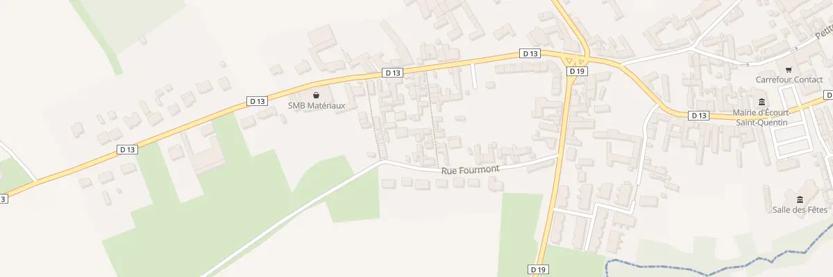 Plan du 26 Rue du Faubourg à Écourt-Saint-Quentin