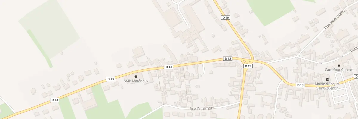 Plan du 15 Rue du Faubourg à Écourt-Saint-Quentin