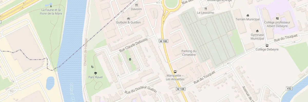 Plan du 73 Rue de Wambrechies à Marquette-lez-Lille