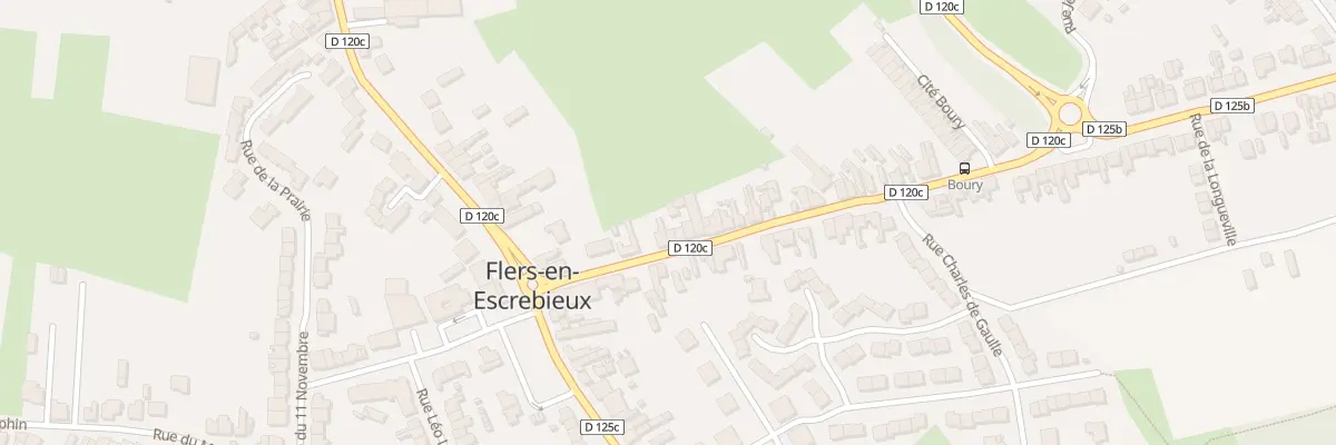 Plan du 5 Rue du Marechal de Lattre à Flers-en-Escrebieux