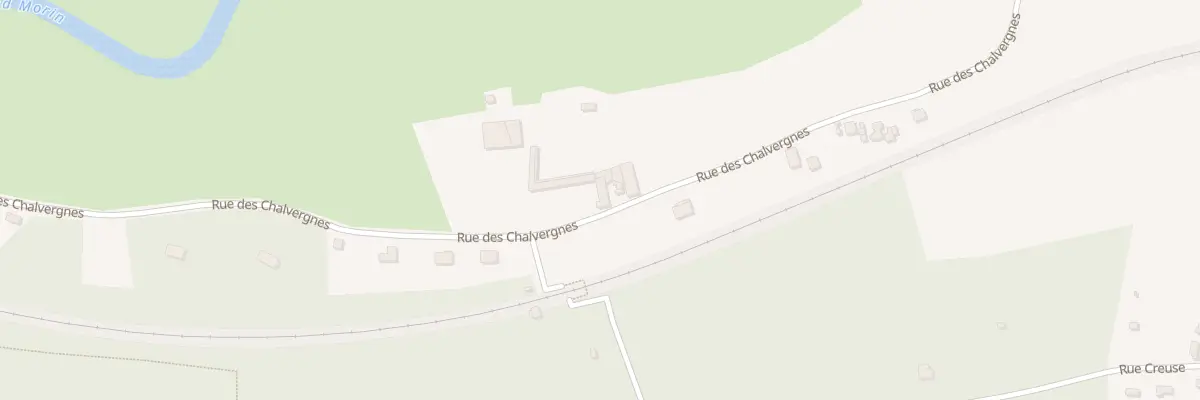 Plan du 845 Rue des Chalvergnes à Mouroux