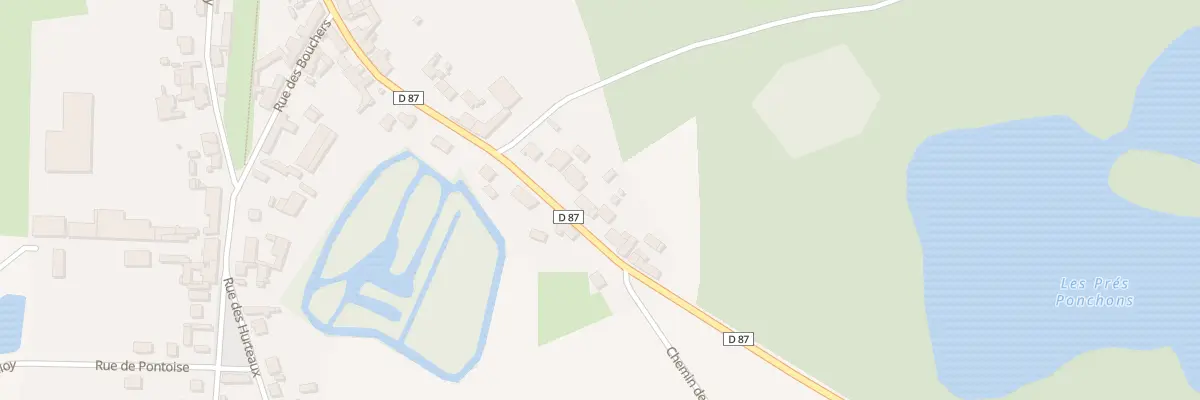 Plan du 307 Rue du Point du Jour à Varesnes