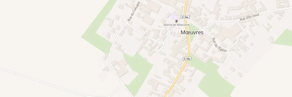 Plan du 11 Ptr La Petite Rue à Mœuvres