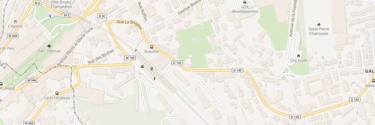 Plan du 84 Bd Gambetta à Chamalières