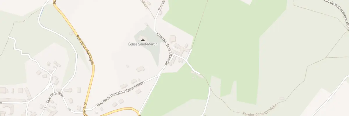 Plan du 4 Che de la Citadelle à Jaulzy