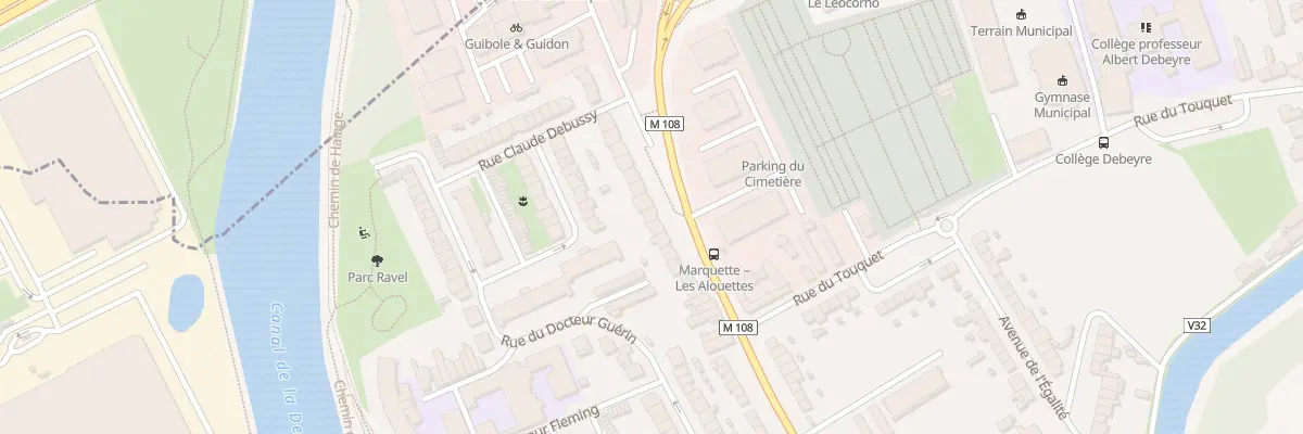 Plan du 65 Rue de Wambrechies à Marquette-lez-Lille