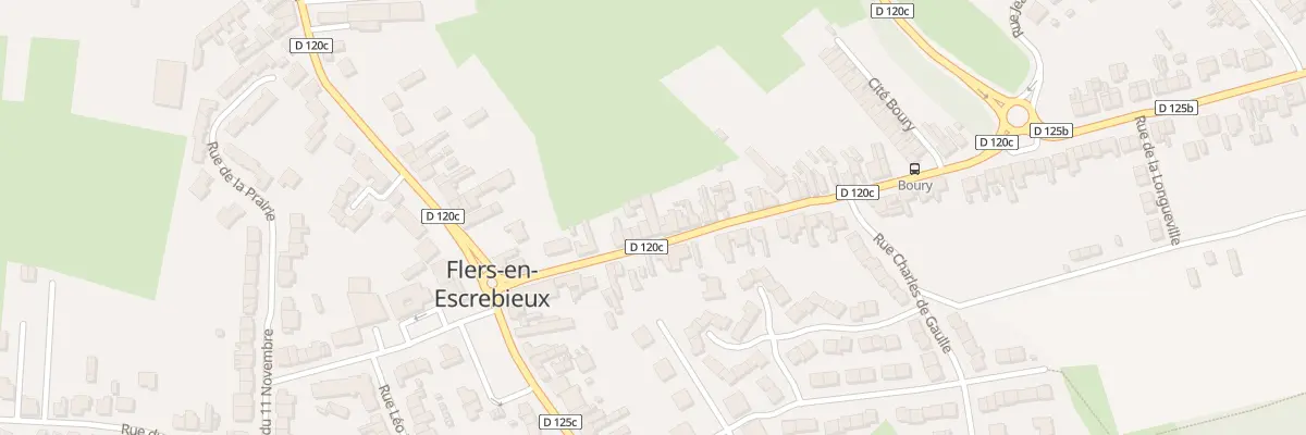 Plan du 11 Rue du Marechal de Lattre à Flers-en-Escrebieux