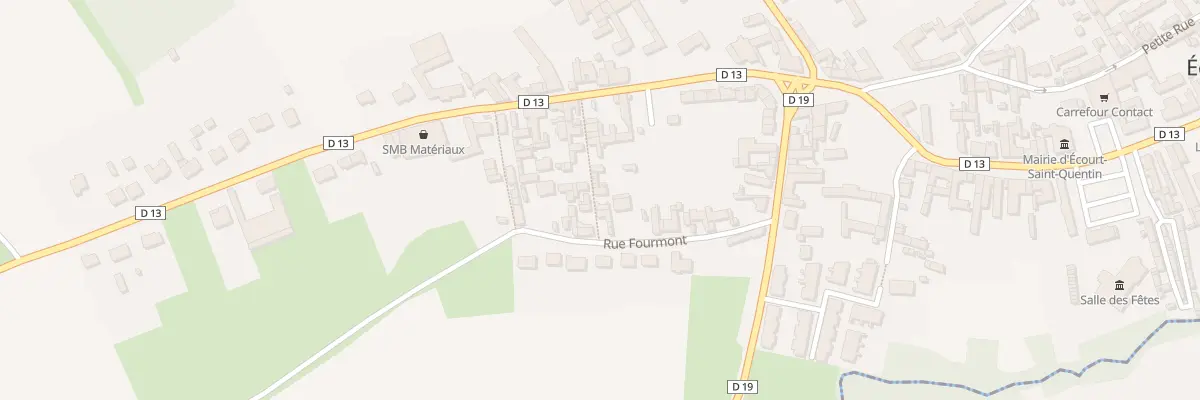 Plan du 10 Rue du Faubourg à Écourt-Saint-Quentin